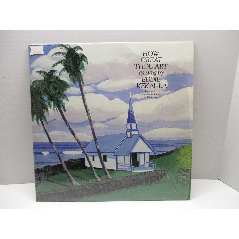 Eddie Kekaula – How Great Thou Art 1979 Vinyl Record LP Gospel Music SIGNED!